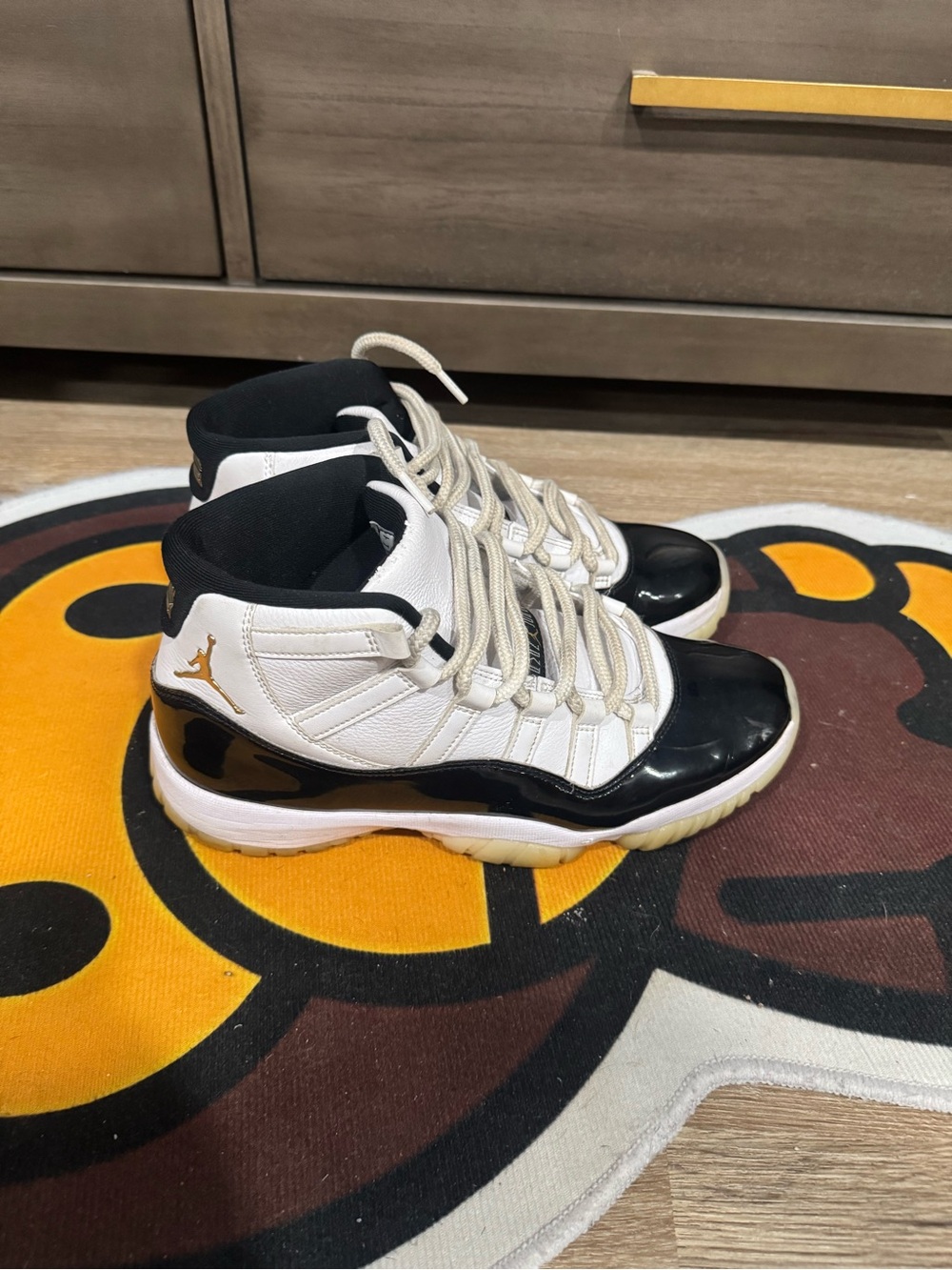 Jordan Air Jordan 11 Retro Gratitude Defining Moments White/Gold/Black 2023